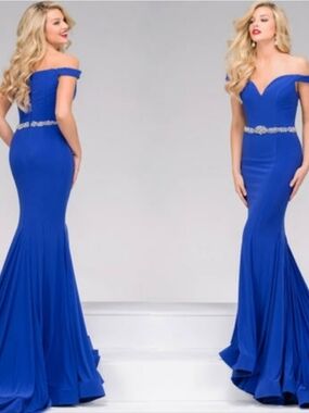 Royal Blue Jovani Gown